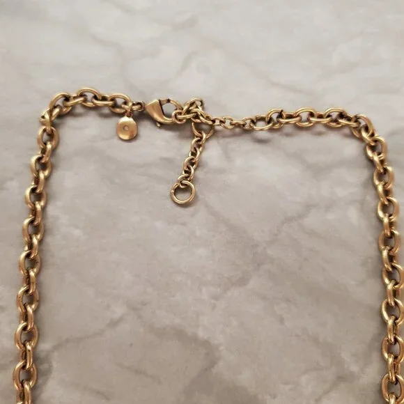 💖 J.Crew White Rhinestones Crystals Cluster Statement Necklace 💖 - Picture 2 of 16